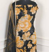 Burberry Black Unstitched Suit